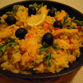 Фотография рецепта Паэлья с курицей автор КУЛИНАРНАДОМНИК