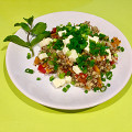Фотография рецепта Теплый салат из киноа автор Salatshop