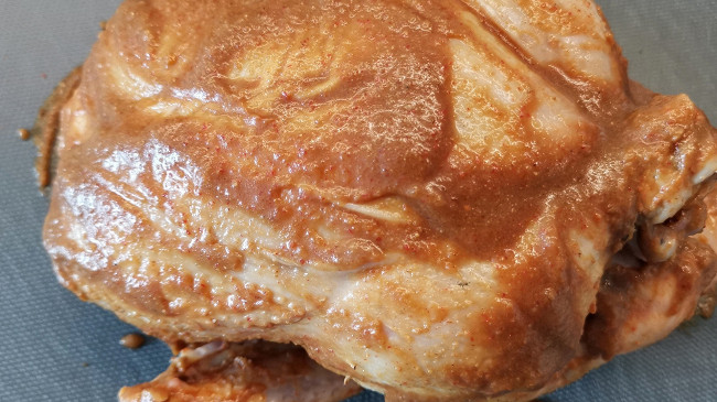 Фото шага рецепта Сочная курица в духовке 174169 шаг 7