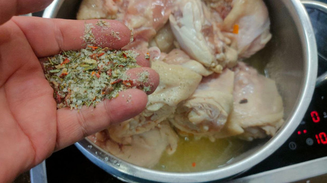 Фото шага рецепта Жаркое из курицы с овощами 175500 шаг 11