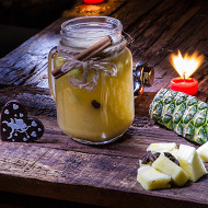 Зимний мохито с ананасом, фруктовым чаем и кардамоном