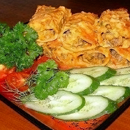 Каннеллони фаршированные фаршем и овощами