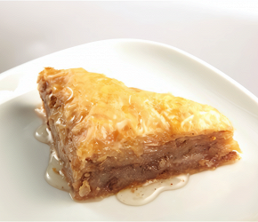 Фотография рецепта Пахлава с медом, грецкими орехами и кардамоном