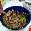 Фотография рецепта Огурцы с мясом по-корейски автор Екатерина