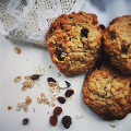 Фотография рецепта Мягкое овсяное печенье с изюмом (Chewy oatmeal raisin cookies) автор Kamila Azizbek