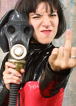 Watch teen lesbians solo Fetish latex leather rubber smoking