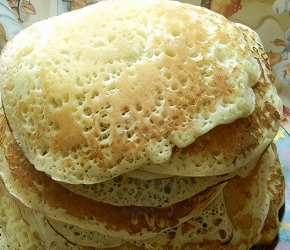 Фотография рецепта Блины-скородумки на сыворотке