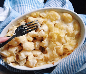 Фотография рецепта Mac and cheese (Макароны в сливочном соусе)