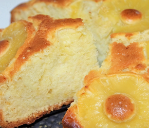 Фотография рецепта Пирог с ананасами