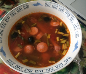 Фотография рецепта Сборная мясная солянка