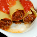 Фотография рецепта Каннеллони с мясным фаршем автор Лизонька