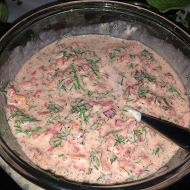 Соус из помидоров и клубники к мясу