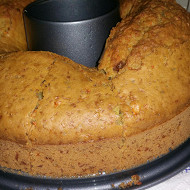 Морковный пирог с глазурью