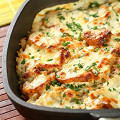 Фотография рецепта Картофельная запеканка с мясом и грибами автор elpukhova