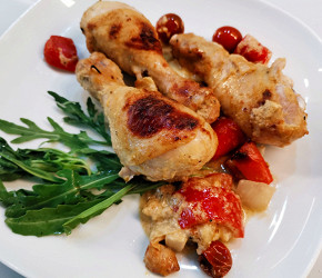 Фотография рецепта Запеченные куриные голени