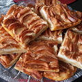 Фотография рецепта Яблочный пирог с творогом автор Kallis Mar