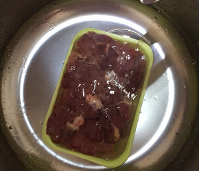 Фотография рецепта Куриные сердечки в сливочном соусе