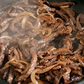 Фотография рецепта Огурцы с мясом по-корейски автор Екатерина