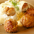 Фотография рецепта Шарики мясные с орехами и изюмом автор Юлия Вержбицкая