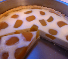 Фотография рецепта Абрикосово-творожный пирог