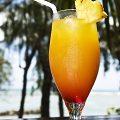 Фотография рецепта Коктейль из шампанского с апельсиново-ананасовым соком автор Ольга Худина