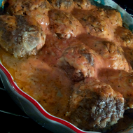 Мясные ежики с гречкой
