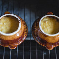 Фотография рецепта Жюльен с грибами и курицей в глиняных горшочках автор Дмитрий Морозов