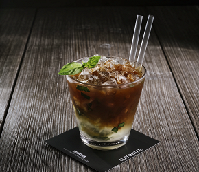 Фотография рецепта Коктейль Caipimoka