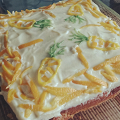Фотография рецепта Морковный торт с кремом из сливочного сыра автор Albina Kollen