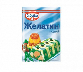 Фотография ингредиента Желатин Dr.Oetker