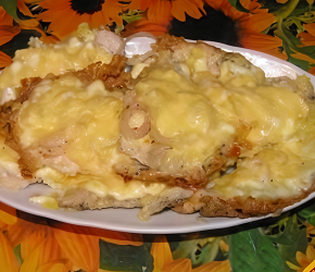 Фотография рецепта Курица по-французски с помидорами