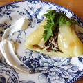 Фотография рецепта Перец, фаршированный мясом и рисом автор Маргарита
