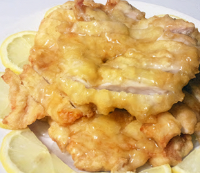 Фотография рецепта Курица с лимонным соусом