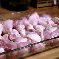 Куриные ножки в сливочном соусе