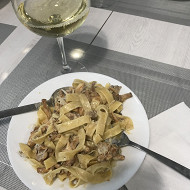 Паста с лисичками и сливочным соусом