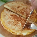 Фотография рецепта Тортилья с яйцом и сыром автор Мария