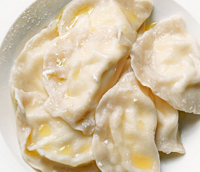 Фотография рецепта Классические вареники с творогом