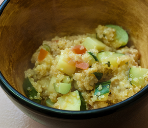 Фотография рецепта Киноа с овощами и специями