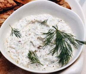 Фотография рецепта Греческая картофельно-чесночная закуска (Skordalia)