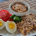 Фотография рецепта Паштет из куриной печени с овощами и яйцами автор Алёна Казавчинская