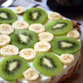 Фотография рецепта Пирог с киви и бананами автор yana cookery
