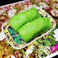 Фотография рецепта Квей-дада (Kueh dadar) автор Еда