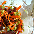 Фотография рецепта Салат с кукурузой, свеклой и морковью автор Vadim Redko