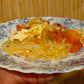 Фотография рецепта Фунчоза с овощами, сыром и беконом автор Алёна Казавчинская