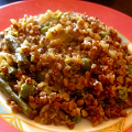 Фотография рецепта Гречневая каша с сыром и овощами автор Алена