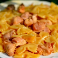 Фотография рецепта Паста фарфалле с курицей и медом автор Анна Галынина