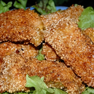 Куриные наггетсы с панировкой из свежего хлеба