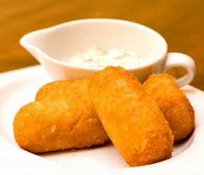 Фотография рецепта Крокеты с хамоном (Croquetas De Jamon)