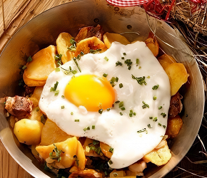 Фотография рецепта Тирольское жаркое (Tiroler Gröstl)