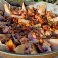 Фотография рецепта Фрукты с сыром и орехами автор Алёна Казавчинская